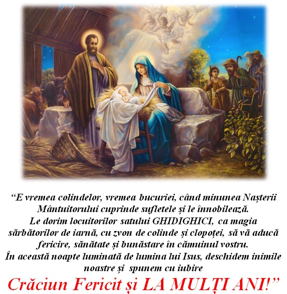 Felicitare de craciun
